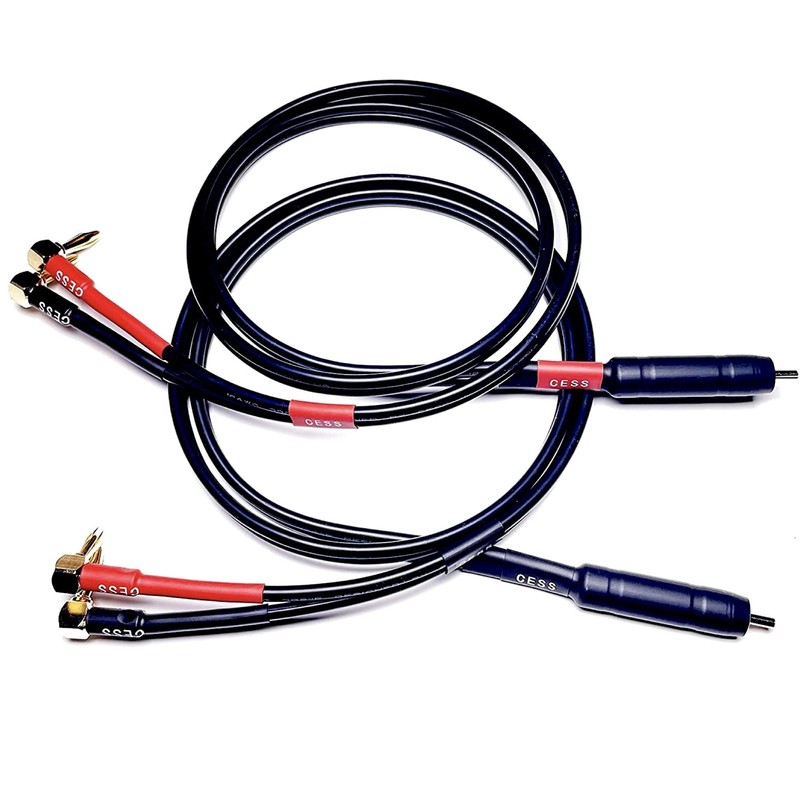 CESS-140-3f Cable de enchufe de ángulo recto banana a macho