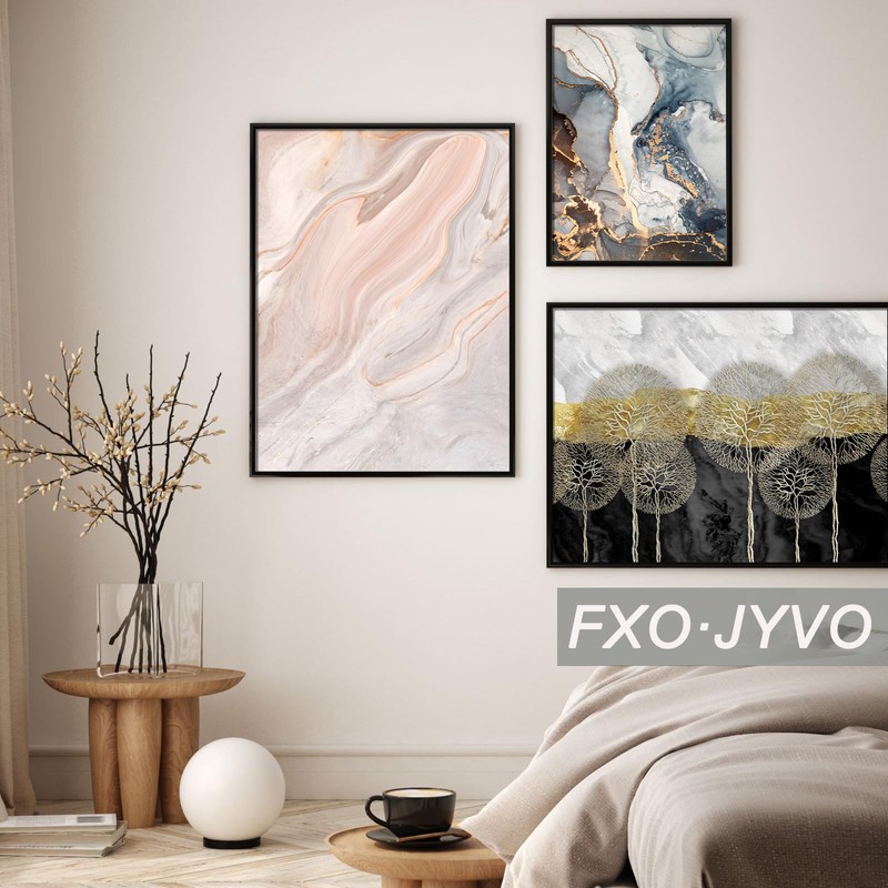 Fxojyvo 8x16 Picture Frame, Black Frame for 8 x 16