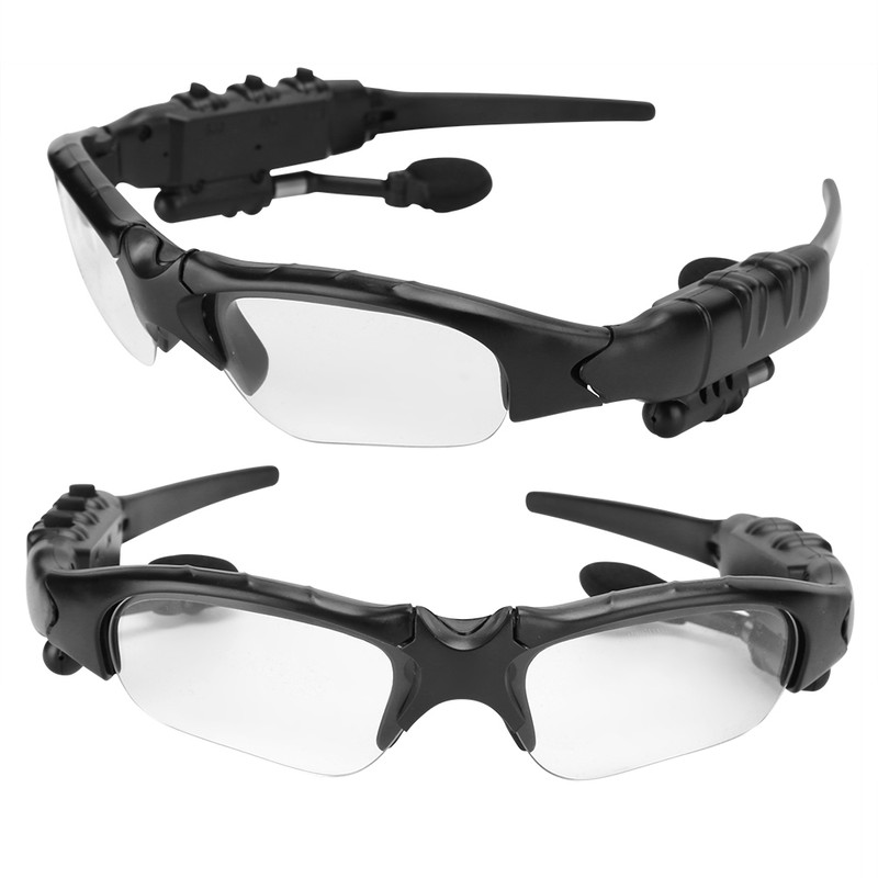 Bluetooth 5.0 Sunglasses Solar Power Wireless Glasses Headphone Headset Stereo