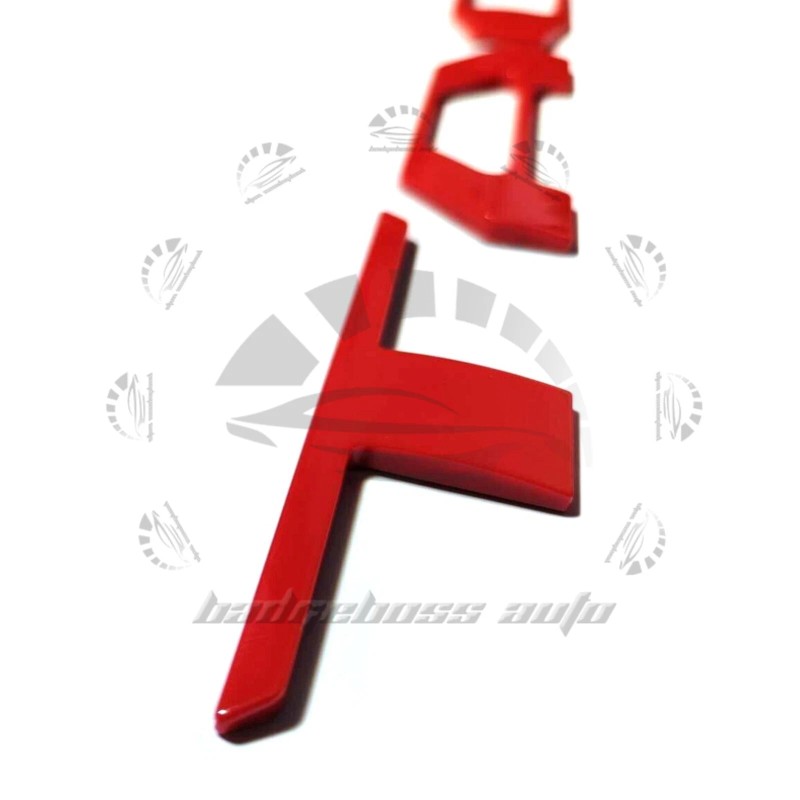 Unbranded 2016-2023 Tailgate Insert Letters Badge For Tacoma 3D Red