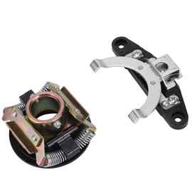 Hilitand Single Phase Electric Motor Centrifugal Switch Mechanical Switch Black Manual Operated IP20