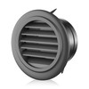 4 Inch Soffit Vent for Exhaust Fan with Built-in Mesh