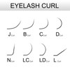 NAGARAKU Eyelash Extensions Individual Lashes 0.15 N (M) curl 7-15mm