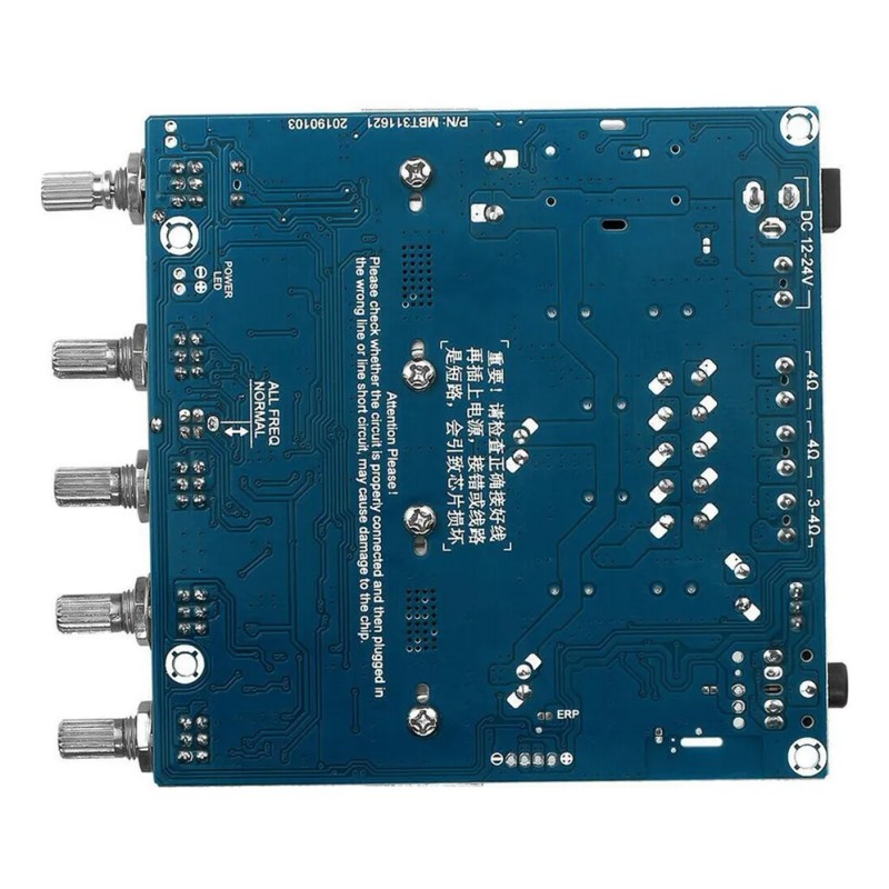 Placa De Subwoofer Tpa3116 De 2.1 Canales Dc12v-24v