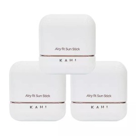 Gahi 가히 에어리핏 선스틱14g X 3개 +알로에 수딩젤300ml+물티슈 /3중 워터프루프/유기자차/런닝맨 선스틱 Gahi Airy Fit Sunscreen Stick 14g x 3 + Aloe Soothing Gel 300ml + Wet Wipes / Triple Waterproof / Mineral Sunscreen / Running Man Sunscreen Stick
