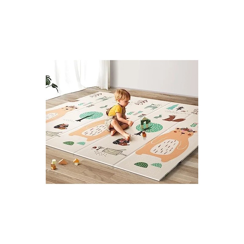 Tapete De Juego Plegable Para Bebés Tapete De Actividades Im