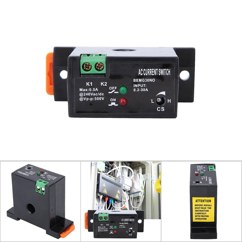 Current Detection Switch, Automatic AC Detection Switch 0.2 ~ 30