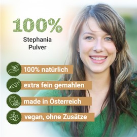 Stephania Powder - 100 g, Stephania Tetrandra, Finely Ground, Natural, Top Premium Quality, Made in Austria