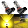 AuureLamp 9006 HB4 LED Fog Light Bulbs 4500K Golden For