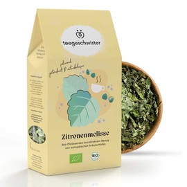 teegehschwister | BIO Zitronenmelisse | Melissentee aus fairem Direkthandel mit österreichischen Kräuterhöfen | 45g