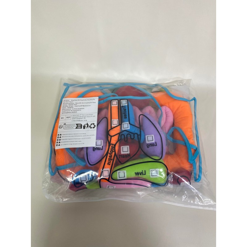KAKIBLIN 3D Organ Apron,(Upgrade Version) Anatomy Apron Human Body Organs