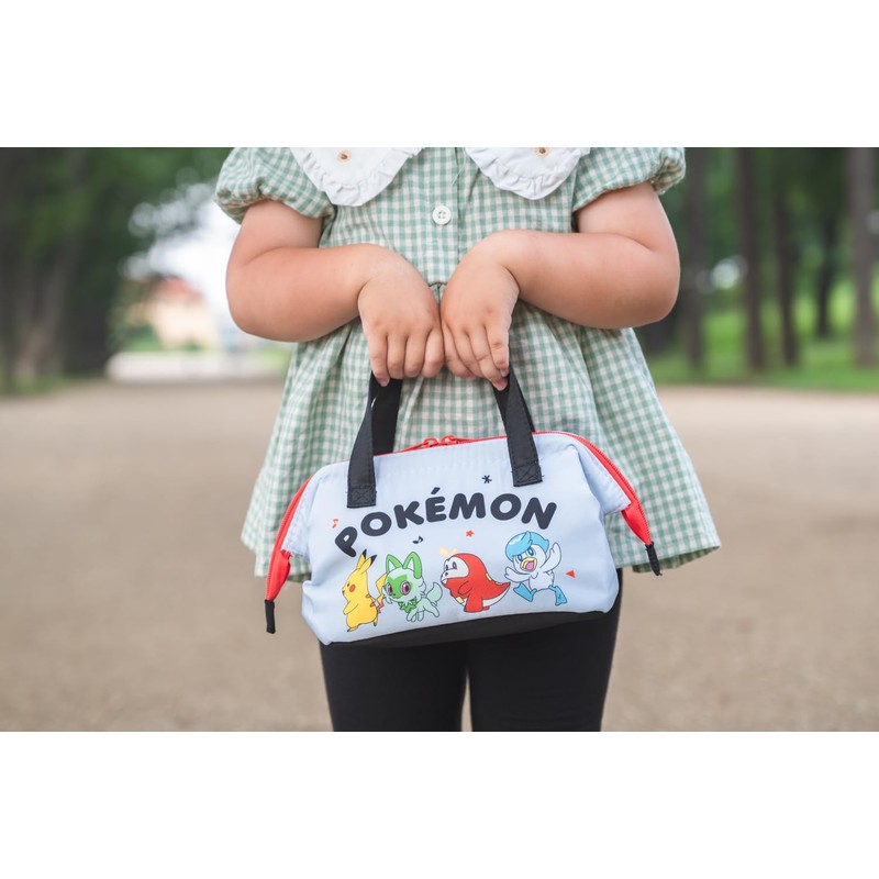 Skater KGA0-A Lunch Bag, Cold Insulation, Small, Children, Clasp, Kids,