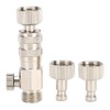Airbrush Fitting, Coupling, Quick Connector, 3 Pack Airbrush Hose Adapter,