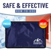 Glacial Comfort Large Gel Ice Pack for Injuries Reusable -