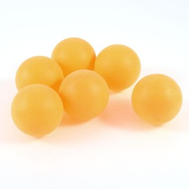 25 x Plain Colour Ping Pong Table Tennis Balls 40mm No Logos Orange Ideal For Cat Dog Pet Toy School Crafts