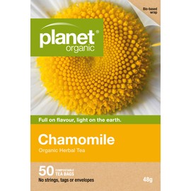 Planet Organic Chamomile Herbal Tea 50 Tea Bags