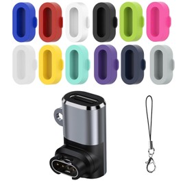 [ShinyWay] Conversion Adapter, Garmin Compatible, Charging Adapter, L-Shaped, Type-C Compatible, Fast Charging, Forerunner 265, 165, 965, Vivoactive 5, ForeAthlete, Venu, Instinct, fenix, vivosmart