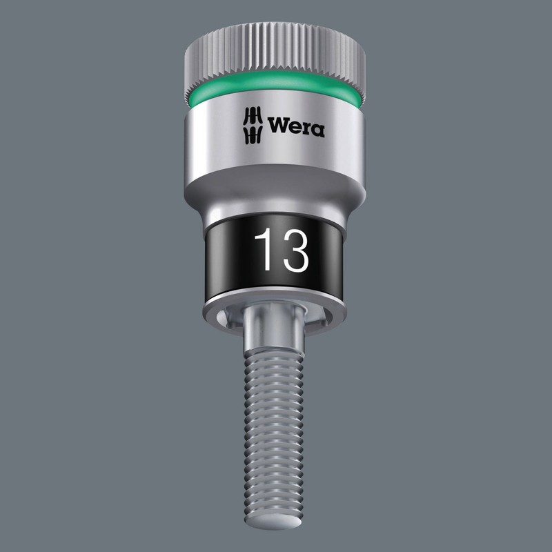 WERA ヴェラ 3/8DR Insertion Angle with Retention Feature ZYKLOP Socket