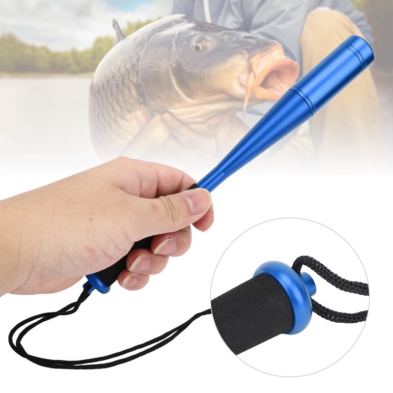 Aluminum Alloy Fishing Hammer Knock Tool Fishing Bat with Soft