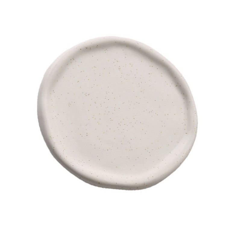 Jewelry Plate Ceramic Glossy Appearance Simple Modern Stylish Storage Tray