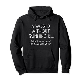 Positive Daily Running Motivation Message Funny Runner Quote Pullover Hoodie