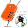 [Pack of 2] TSA Luggage Locks, Diyife 3-Digit Security Lock,