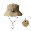 Natiform Safari Hat, Foldable, Integrated Storage, Compact, UV Protection Hat,