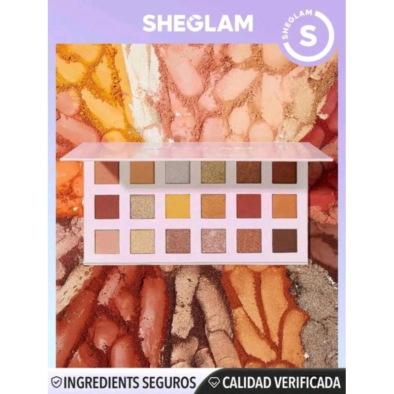 Sheglam Paleta De Sombras De Ojos The Artistry 18 Tonos