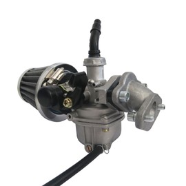 CDHPOWER Improved PZ19 Carburetor for Two Stroke Gas Engine Motor Kit 48CC/66CC/80CC/100CC/110CC YD100/PK80/LD100/LD90/LD80 (w/ 48 to 40mm Intake)