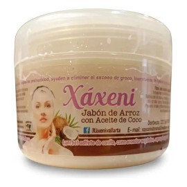Jabón Aclarante De Arroz Con Aceite De Coco                                                                                                           