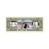 American Art Classics Set of 5 -Penguins Million Dollar Bill