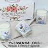 3-Pack Aromatherapy Soy Wax Candles Gift Set, Romantic Home Fragrance,