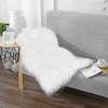 Trintion Faux Fur Rug Fluffy Imitation Sheepskin Carpet 40 x