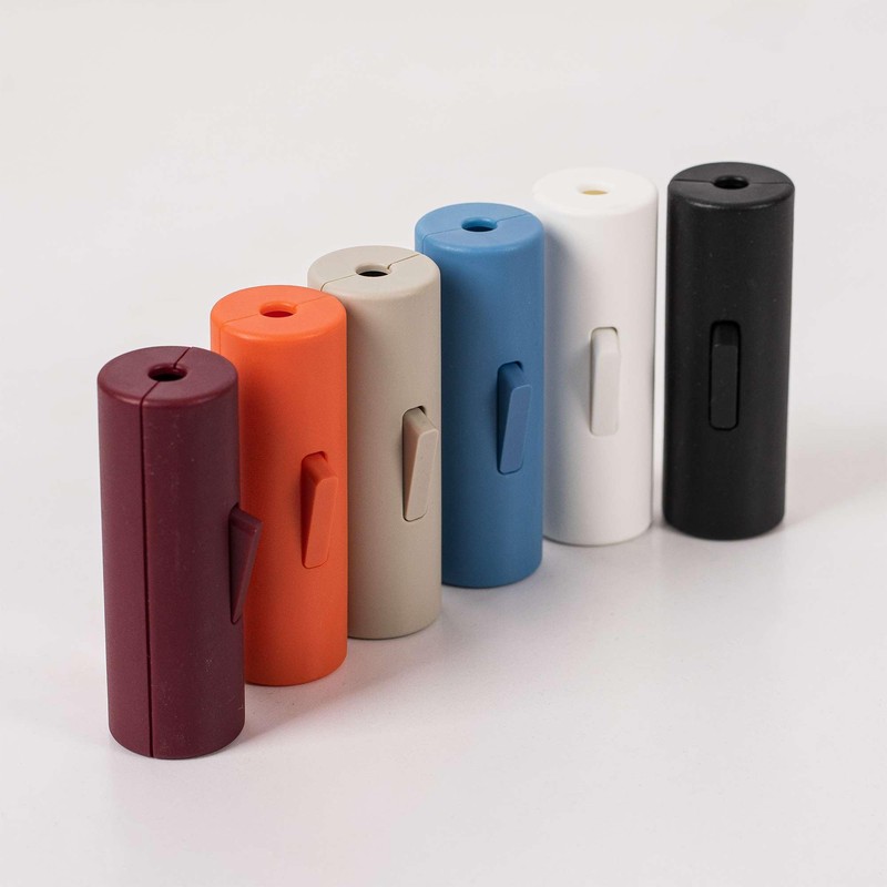 Lightstock Tasteful Switch 1-Pin Cylindrical Switch with Earth Terminal -