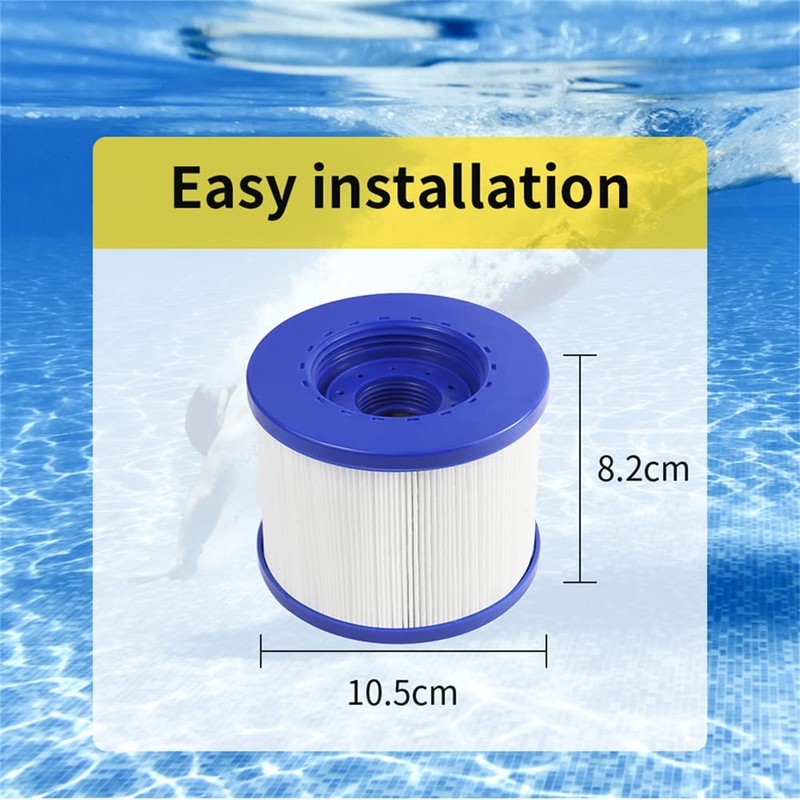 YanBan 2 Pack Swimming Pool Filter Compatible With Clever Spa