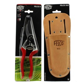 FELCO 8 Pruning Shears/Secateurs with Holster 910 Made In Switzerland Genuine