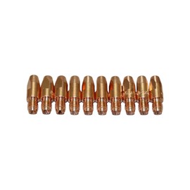 STM Der Meisterladen Power Nozzle Contact Tube Welding Nozzles Pack of 10 0.8 mm - 1.2 mm M8 x 30 MIG/MAG Type 401/501 (Pack of 10 0.8 mm)