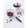 Paderno World Cuisine 4-3/4-Inch Round Stainless-steel Strainer with ABS Handle