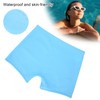 Women Silicone Swim Shorts Summer Waterproof Quick‑Drying Soft Swimming Shorts