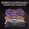 GxxBxx 6 Pairs Round Shoe Laces Reflective (43 inches/110cm)