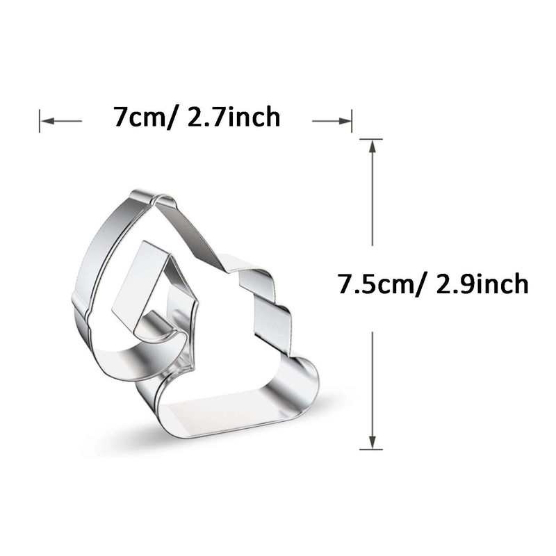WDYJMALL Excavator Digger Shape Cookie Cutter - A