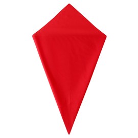 Red Bandana Pocket Square Head Scarf Headbands Handkerchief Cowboy Cotton Bib Party Face Covering Headwear For Motorcycling Mens Womens Unisex