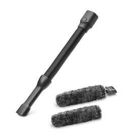 AEG AKIT22 FX8 Duster Kit, Feather Duster, Extra Coating, Washable, Flexible Suction Hose, Black