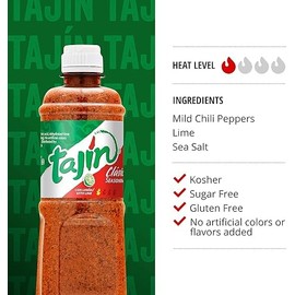 ABL Supplies Tajin Fruit and Snack Seasoning Pack of 2 x 400g