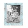 HomeRoots 8"X9" Rustic Blue Picture Frame