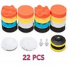 Car Polishing Pad Kit for Auto Detailing – 5-Piece Foam