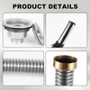 P-Trap, 201 stainless steel flexible sink pipe replacement kit, kitchen