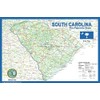 South Carolina USA State Map - 23.4 x 15.4 Inches