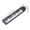 25 Keys Piano Keyboard Adjustable Tones Electronic Kids Keyboard Music