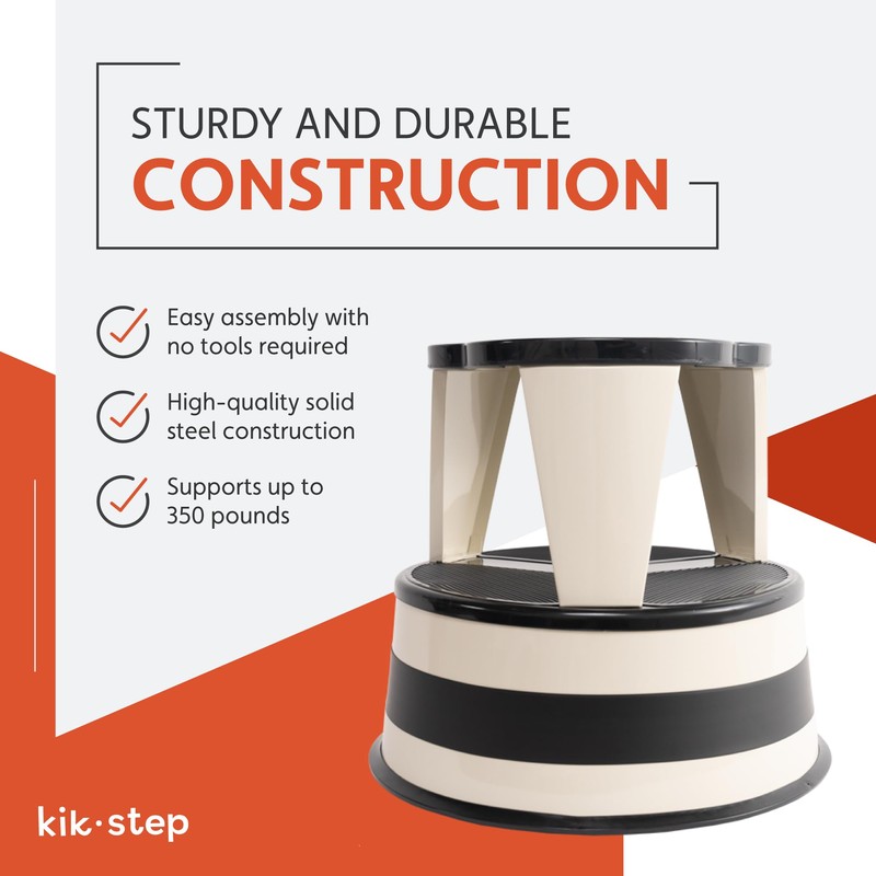 Cramer Kik Step Steel Step Stool - Two Step Stool,